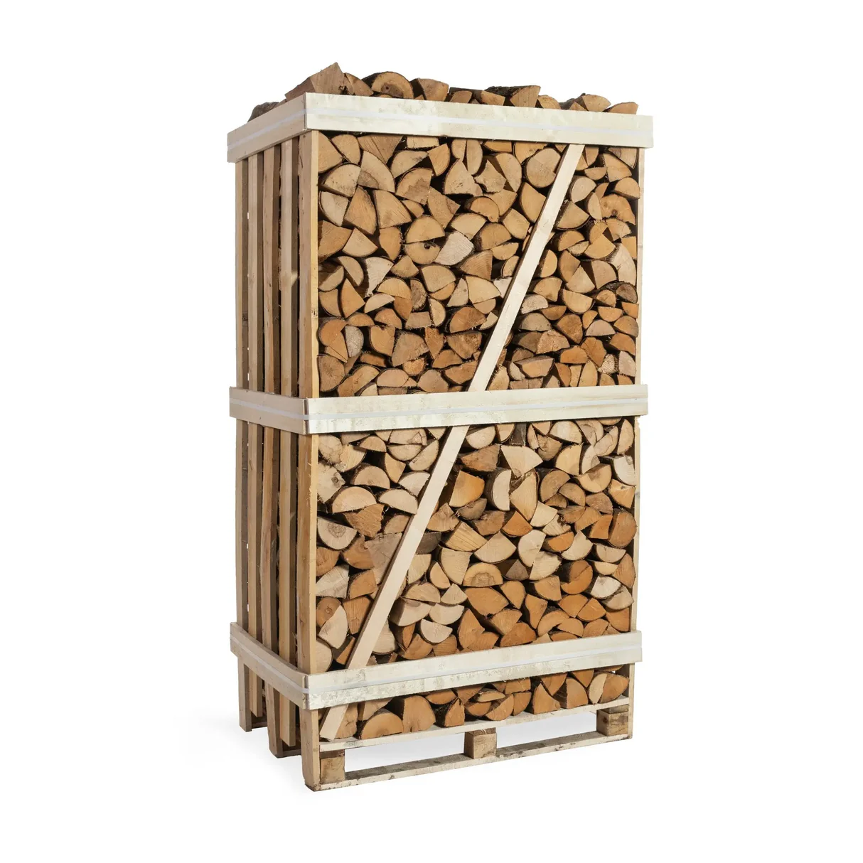 Hele pallet essen haardhout | 43cm