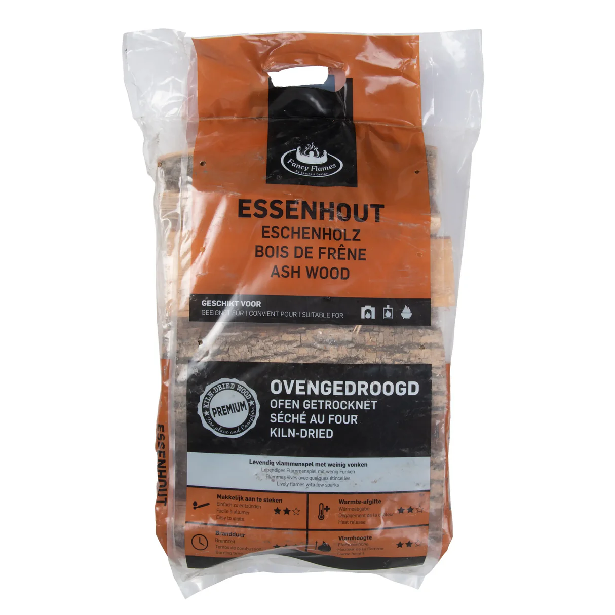 Essenhout – 20 plastic zakken