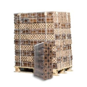 Pini Kay briketten (import) pallet 96 zakken x 10kg (960kg)
