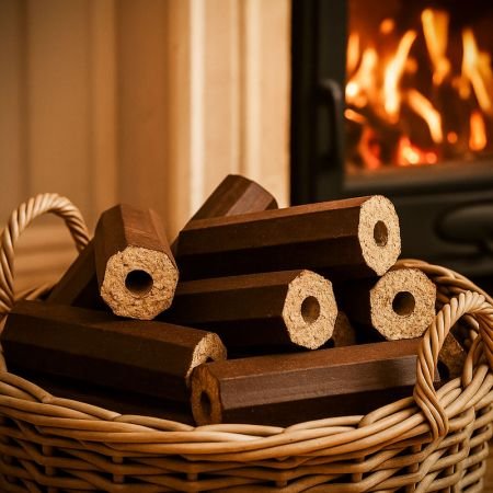 Pini Kay briketten 15 zakken x 10kg (150kg) - Afbeelding 4