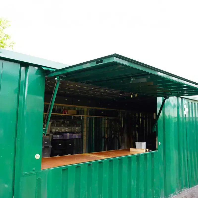 FOCO® Demontabele barcontainer 3×2 meter 10ft RAL6005