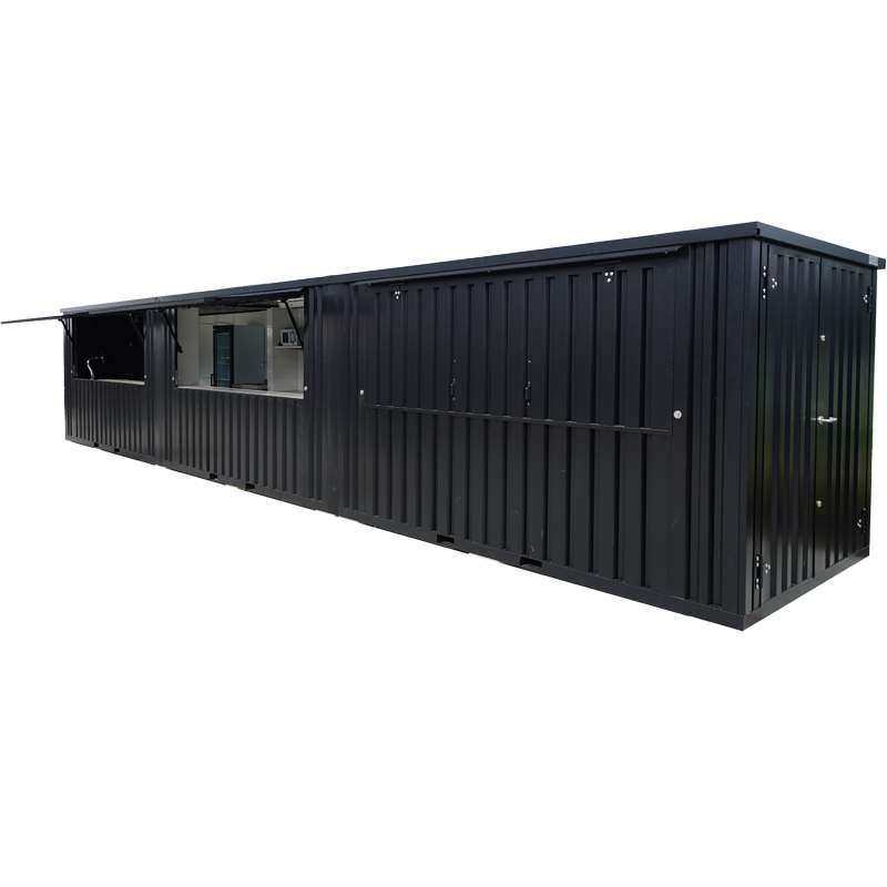 FOCO® Demontabele barcontainer XL 12 x 2 meter 40ft RAL 9005